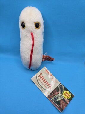 Giant Microbes Salmonella Virus Plush Vintage With Tags Science Educational Toy
